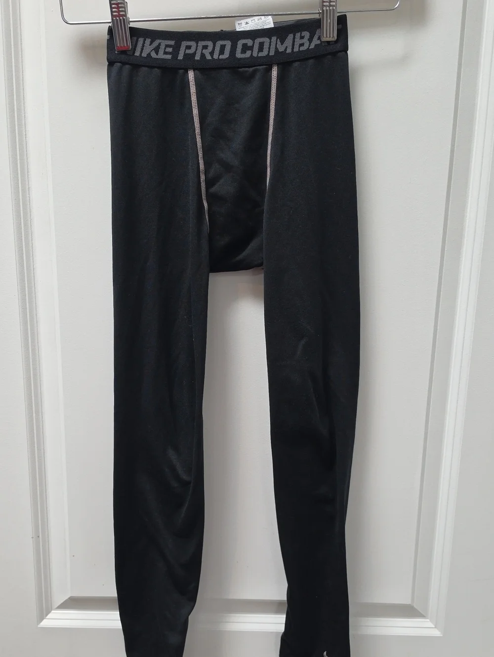 Nike Black Kids' Pro Combat Compression Dri Fit Leggings